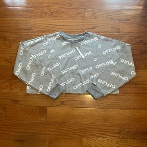 ASOS “offline” cropped sweatshirt